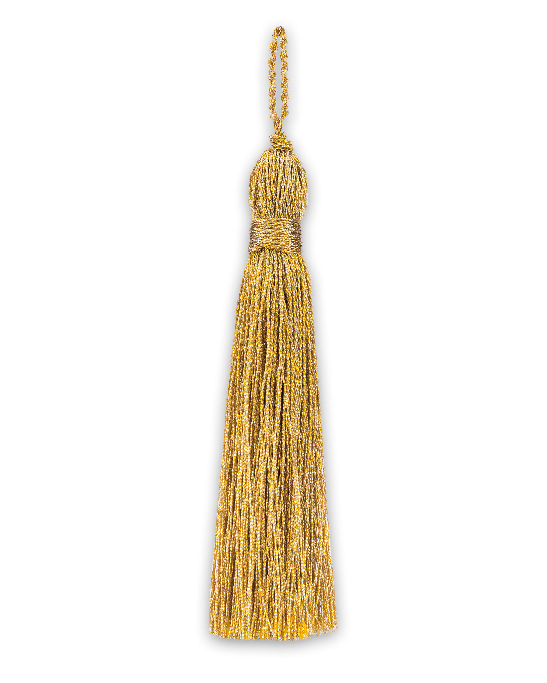 CM Almy Gold Metallic Tassels