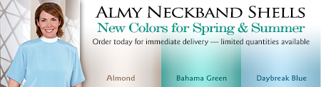 Almy Neckband Shells - New Colors for Spring & Summer