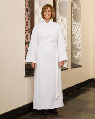 tropana cassock-alb for women