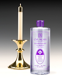 CM Almy  Natural Liquid Advent Taper Candles