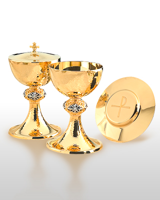 calais chalice paten and ciborium