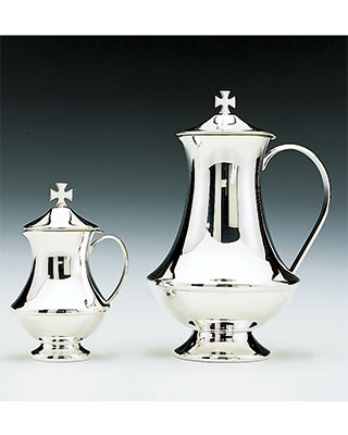 contemporary cruet flagon