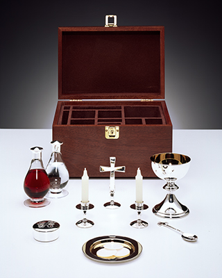 chapel portable communion set