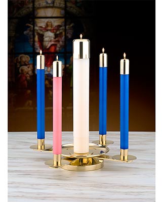 small advent candelabrum
