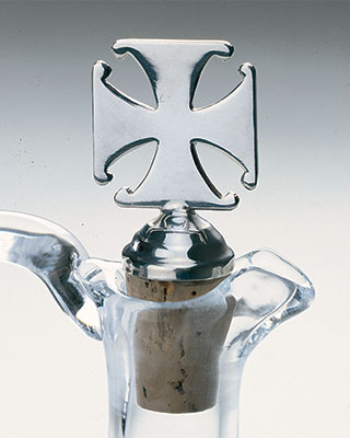 silver cross cruet stoppers