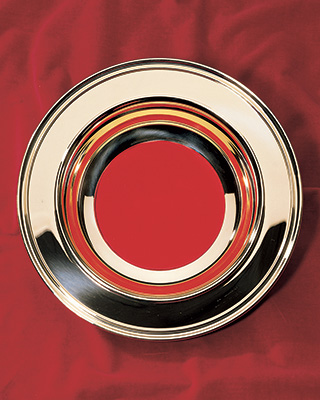 offering plates and receiving plates