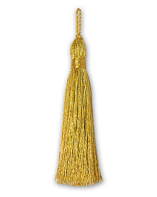 CM Almy | Gold Metallic Tassels