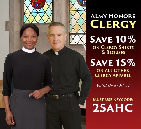 Almy Honors Clergy